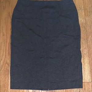 Classic Gray Work Skirt